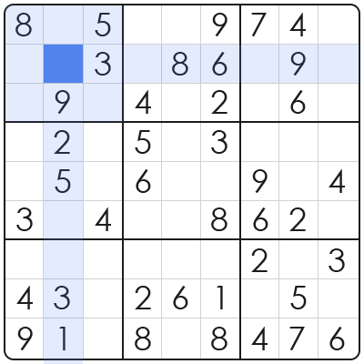 medium sudoku puzzle